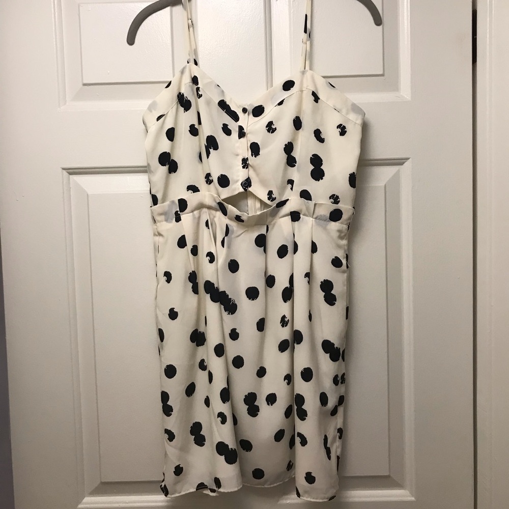 Dolce Vita Polka Dot Mini Dress